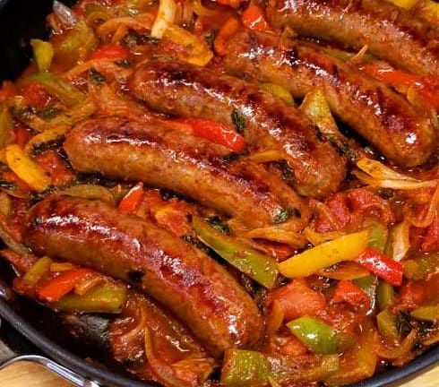 Sausage Peppers and Onions