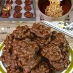 Vegan chocolate nut clusters