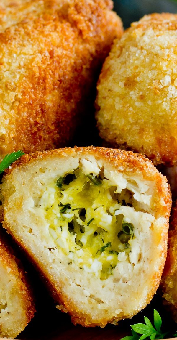 Air Fryer Frozen Chicken Kiev