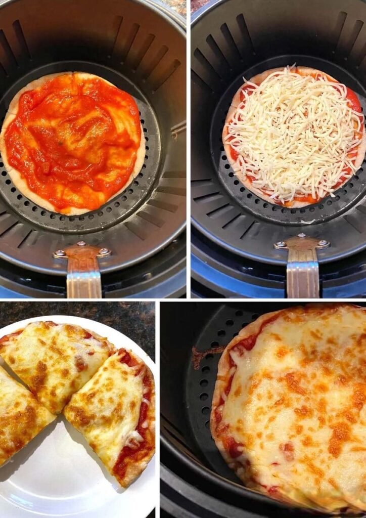 Air Fryer Pita Pizza
