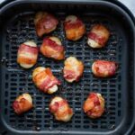 Air Fryer Bacon wrapped Scallops