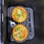 Air Fryer crustless Quiche