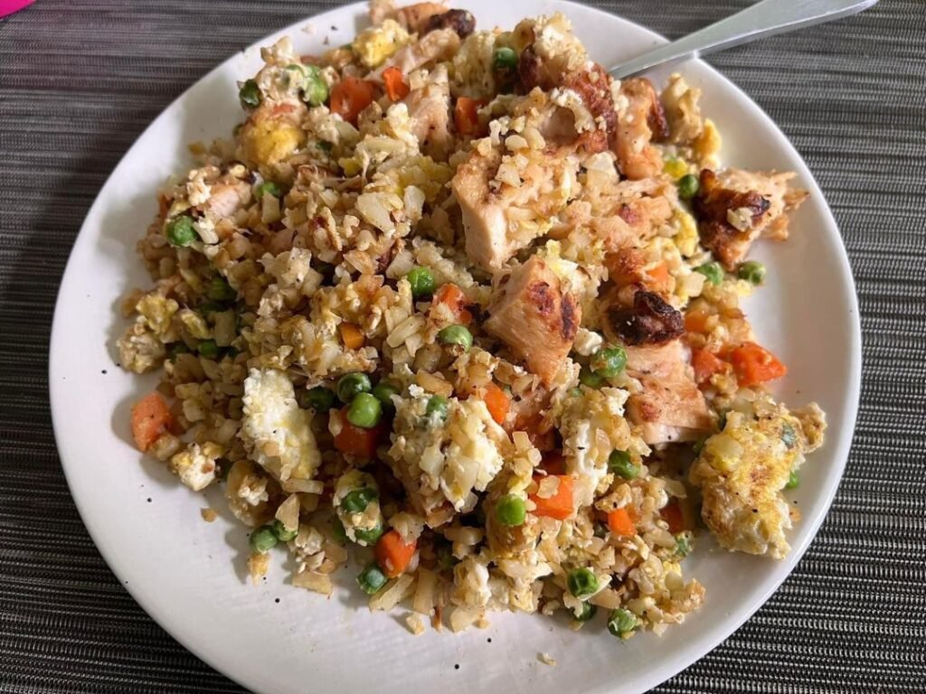 Zero point chicken stir fry