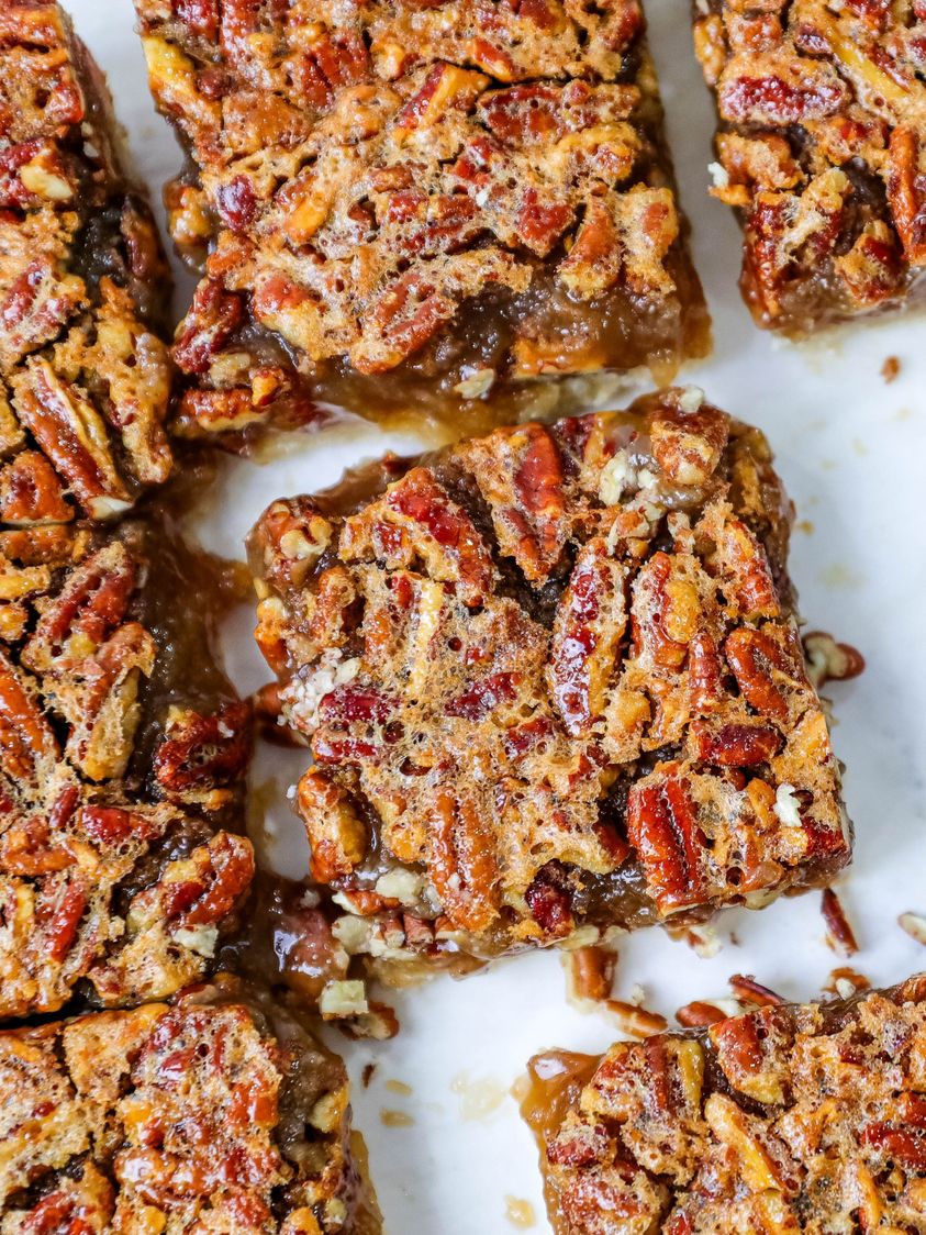 Vegan Pecan Pie Bars