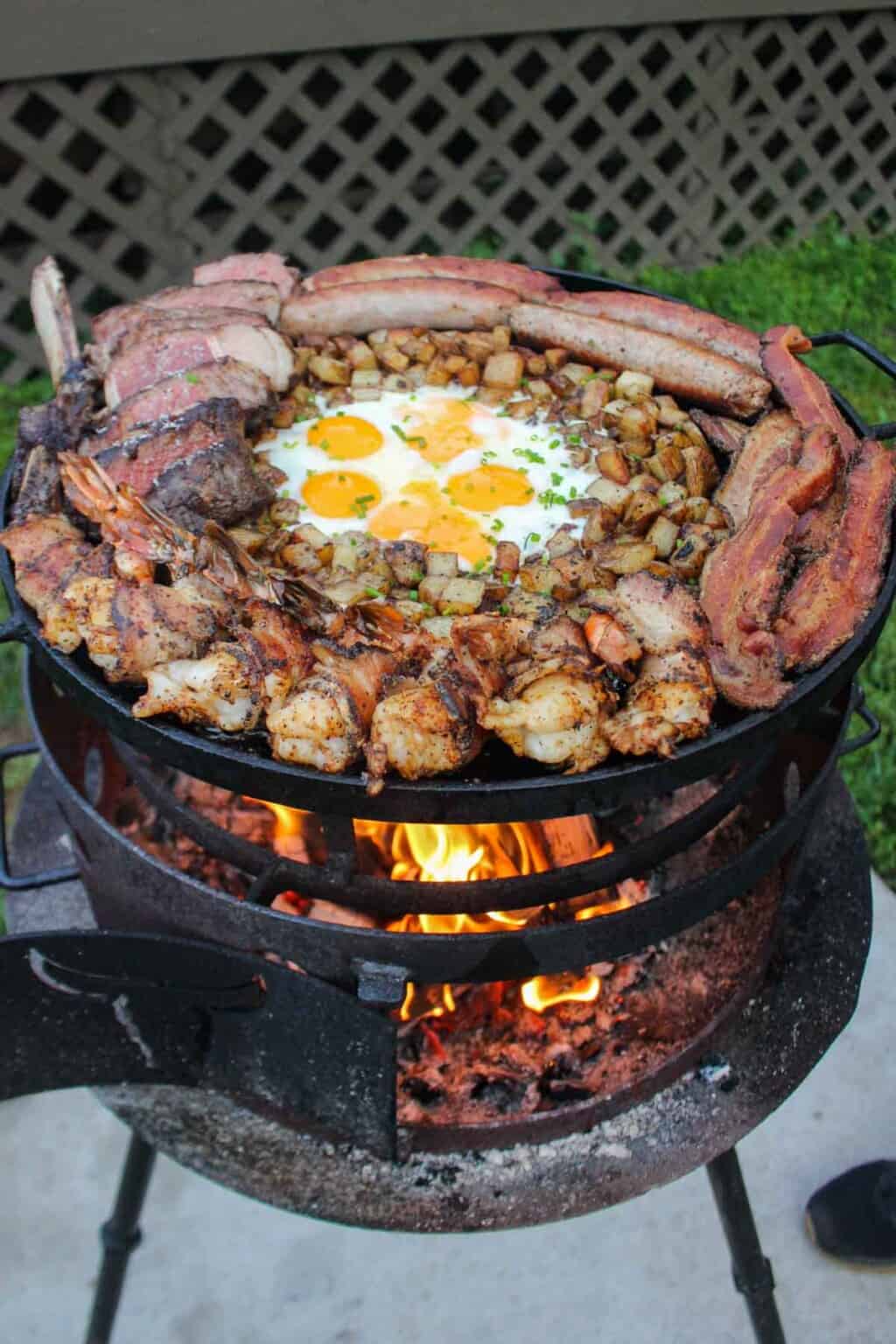 RON SWANSON BREAKFAST SKILLET