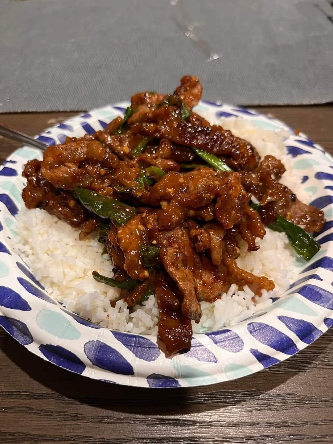 WW Air Fryer Chilli Beef