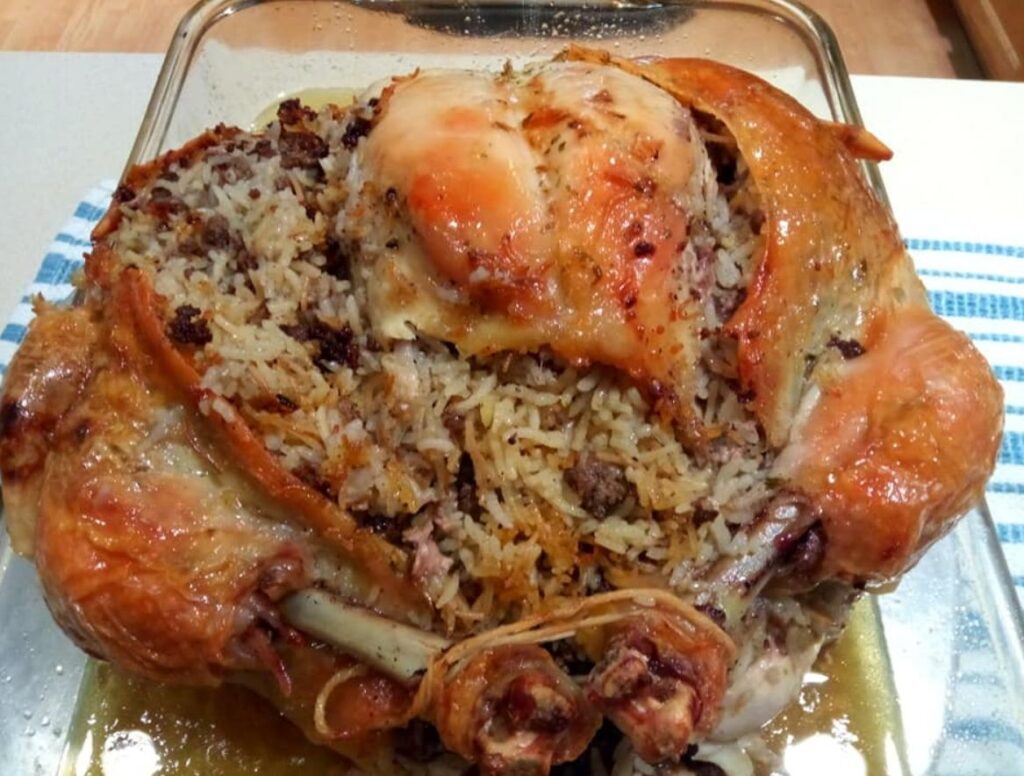 Stuffed Whole Chicken