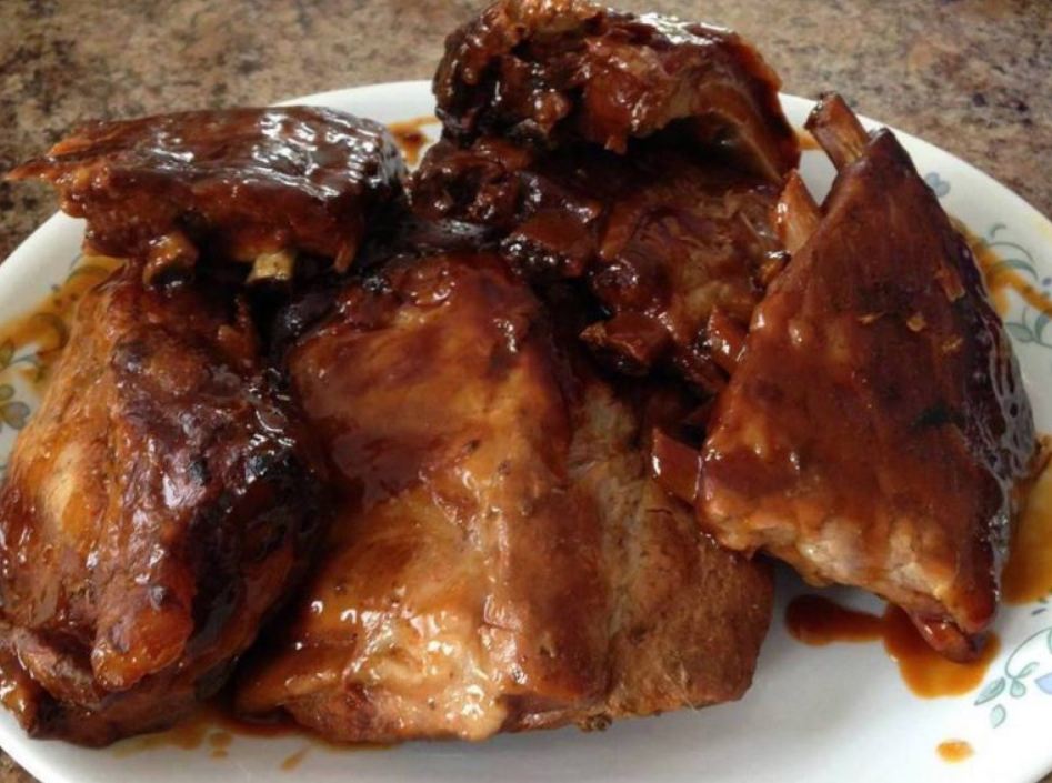 Sweet and Sour Crockpot Ribs