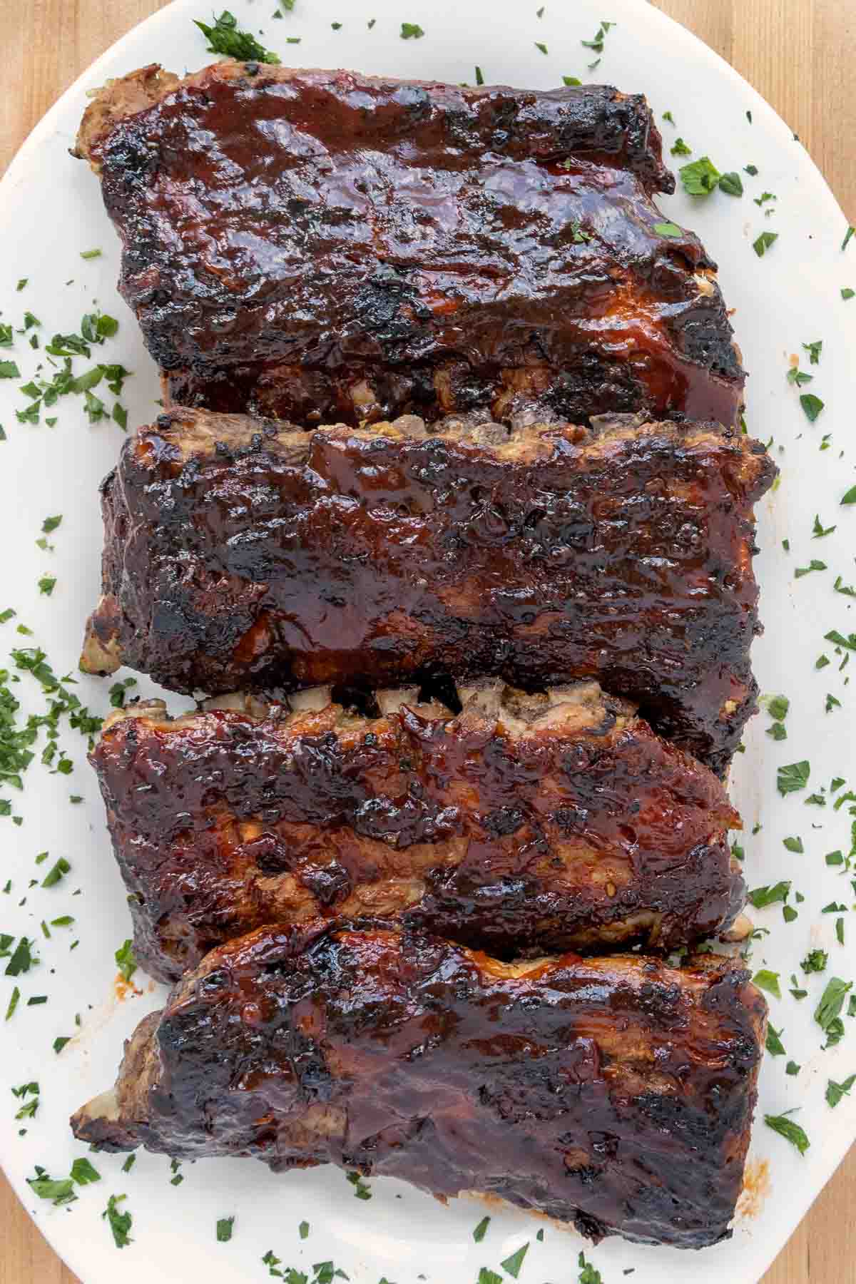 Marinated Ribs in the Oven