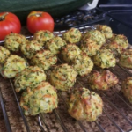 ZUCCHINI GARLIC BITES