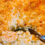 Seafood mac and cheese