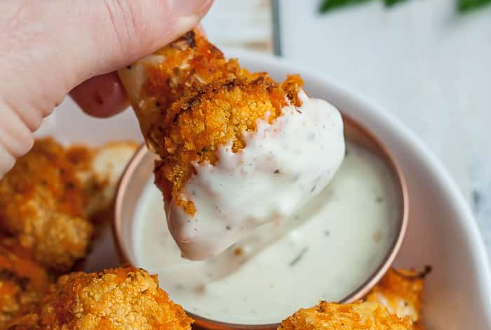 Buffalo Cauliflower Bites