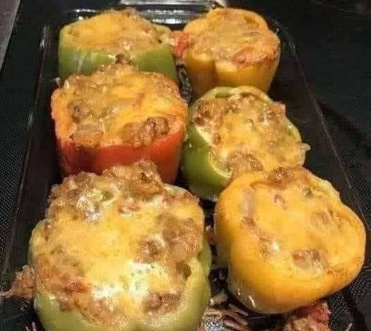 Stuffed bell peppers