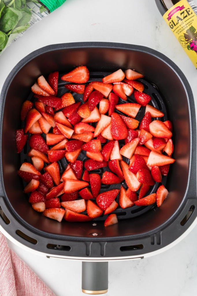 air fryer dehydrated strawberry