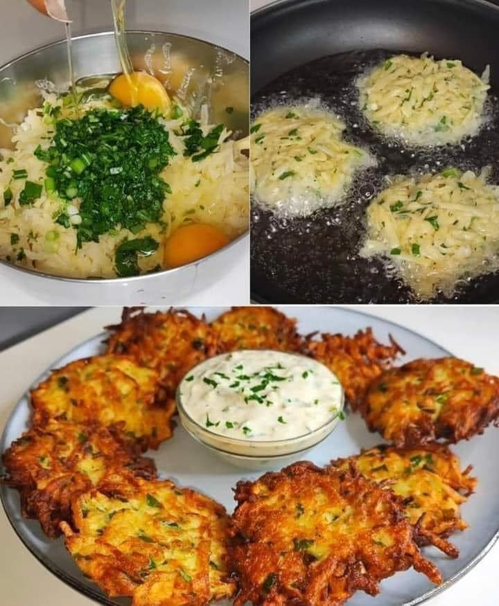 Air Fryer Potato Fritters