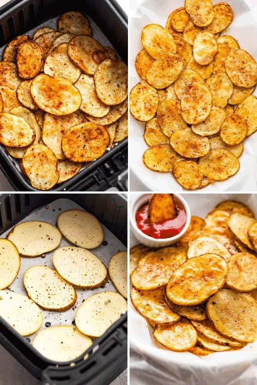 Air Fryer Potato Chips