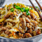 WEIGHT WATCHERS EGG ROLL IN A BOWL