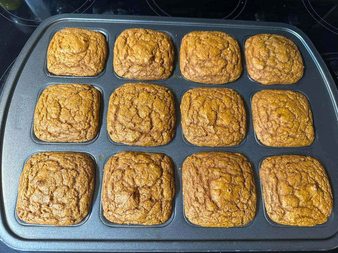 WW Kodiak pumpkin muffins