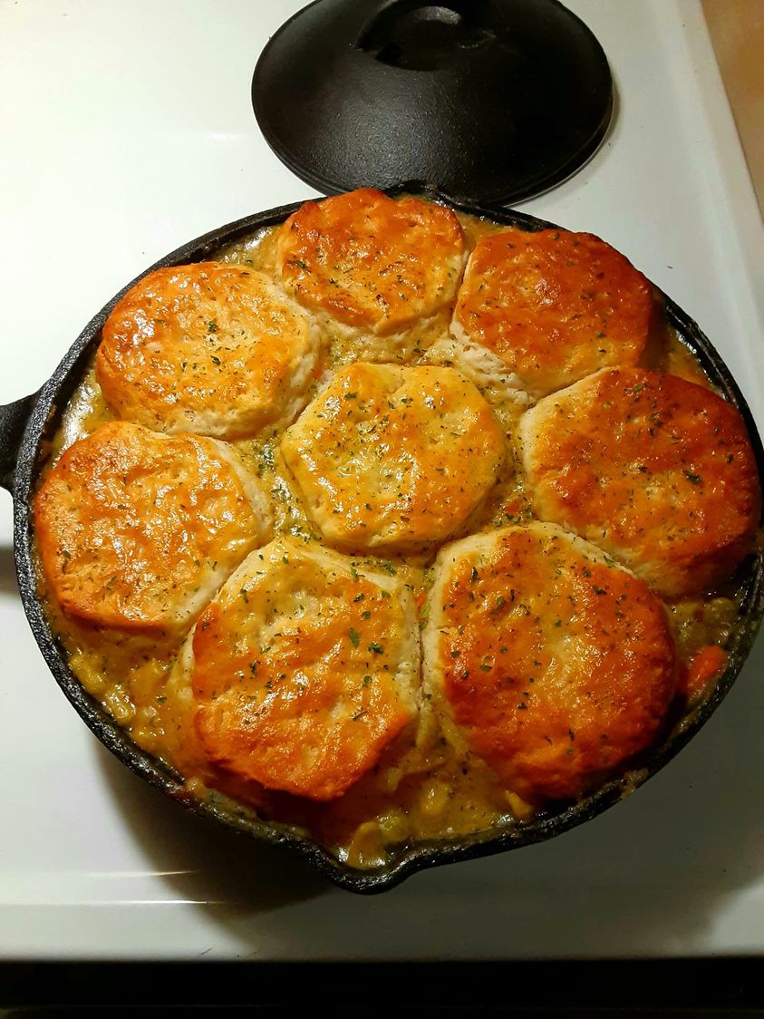 Chicken & Biscuit Pot Pie