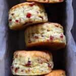 Cranberry and orange scones