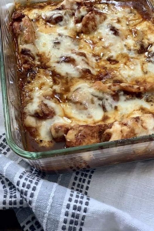 French Onion Chicken Bake