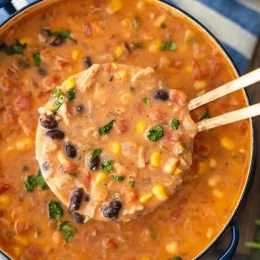 Weight Watchers Creamy Chicken Tortilla Soup