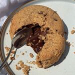 Air Fryer Chocolate Lava Cake for One