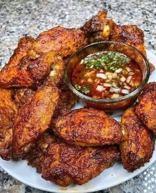 Birria Wings with Consome