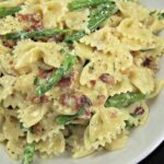 Creamy Pasta with Asparagus & Bacon