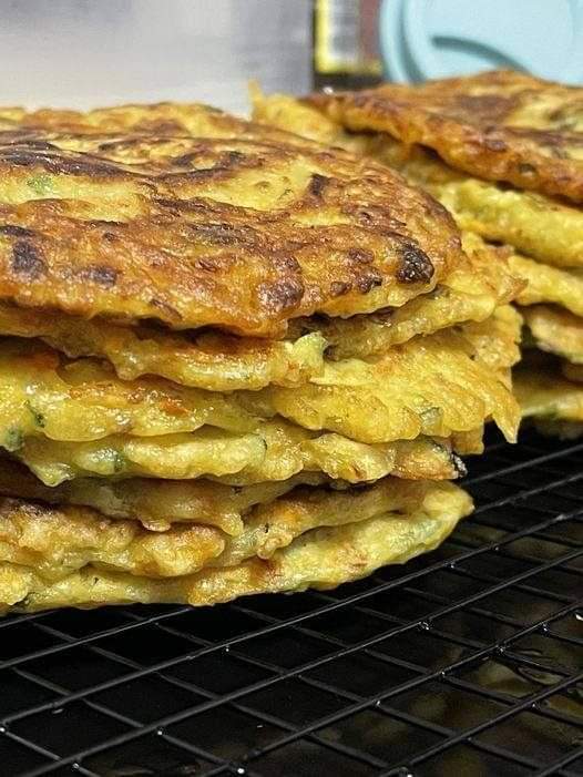 VEGAN YACHAEJEON (KOREAN VEGETABLE PANCAKES)