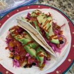 Sweet potato & black bean tacos