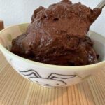 Vegan sweet potato chocolate pudding