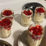 Home Made Cherry Cheesecake Jars Recipe