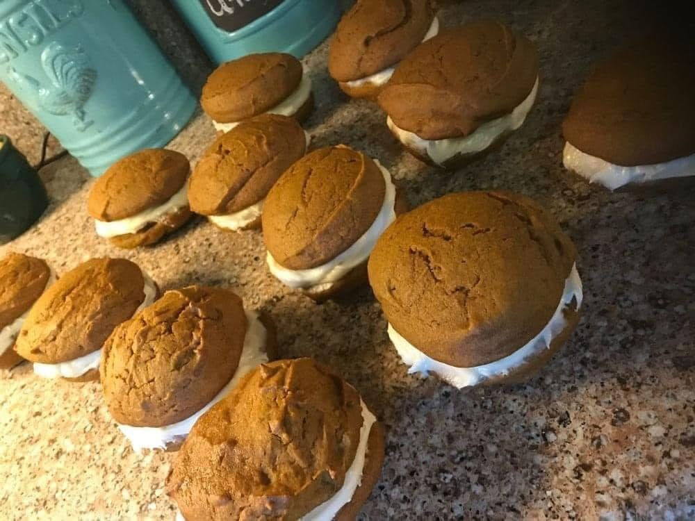 Home Made Pumpkin Whoopie Pies