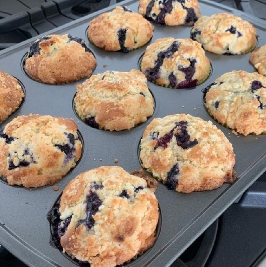 blueberry muffins