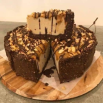 Keto Snickers cheesecake!