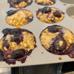 BURSTING WITH FLAVOR BLUEBERRY MUFFINS