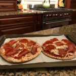 Weight Watchers homemade pizza
