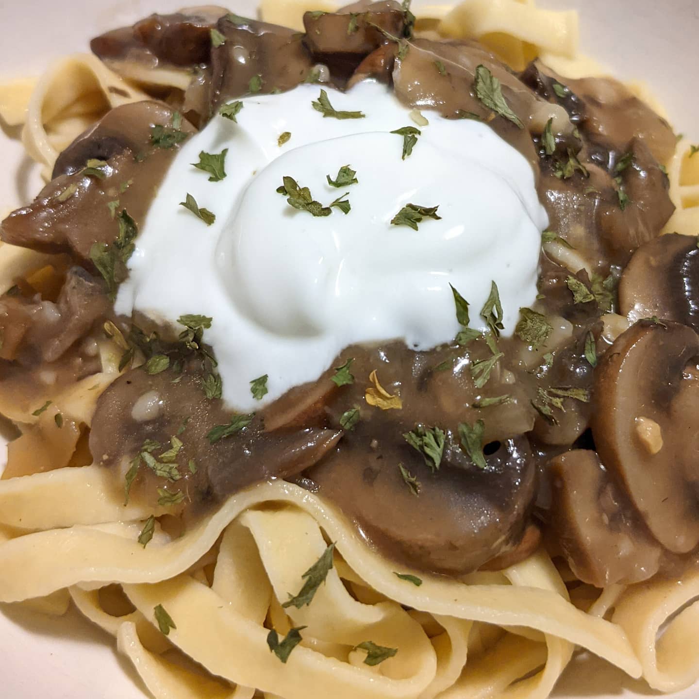 WW Mushroom Stroganoff