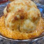 Keto Cheesy Baked Cauliflower