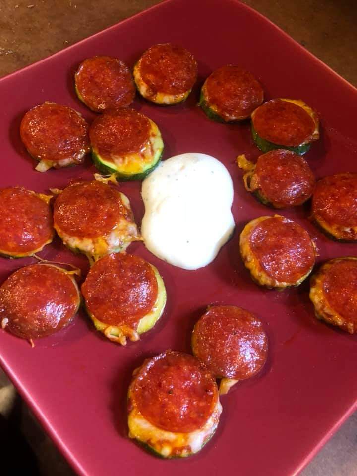 ZUCCHINI PIZZA BITES