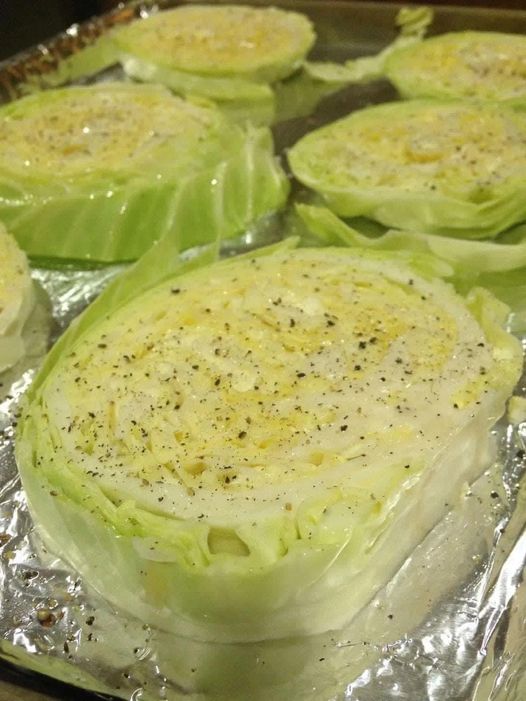 Zero Point Baked Cabbage Steaks