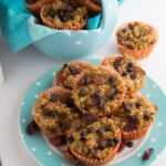 Sunflower Butter & Chocolate Chip Oatmeal Cups