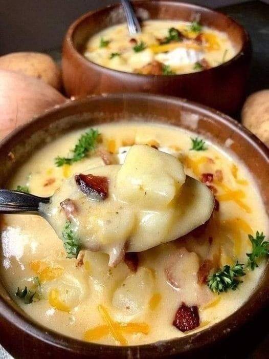 Vegan Creamy Potato Soup