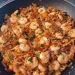 WEIGHT WATCHERS EGG ROLL IN A BOWL.