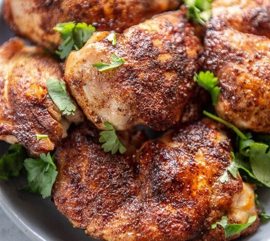 Air Fryer Chicken Thighs