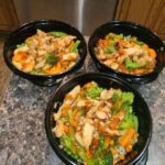 Zero point chicken stir fry bowls.