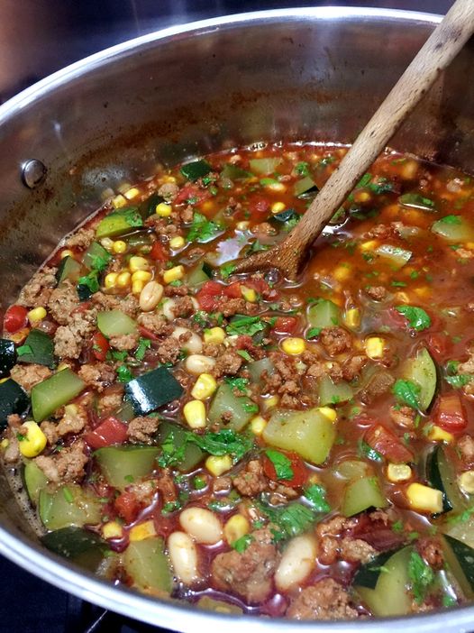 WW Southwest Ground Turkey Vegetable Soup