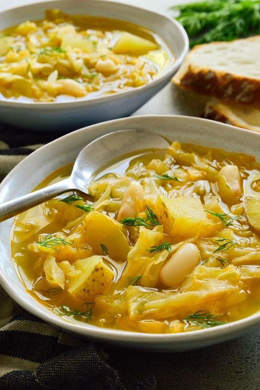 VEGETARIAN CABBAGE SOUP