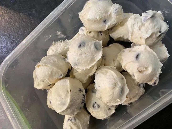 chocolate chip cookie dough